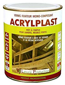 VERNIS POUR LAMBRIS : ACRYLPLAST-Incolore- (25 L, Mat)
