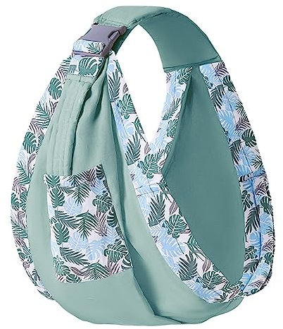 LICHENGTAI Sling Babytrage, Wrap Babytrage, Ring Sling Tragetuch Einstellbar Babytragen Babytragetücher Baby Kinderbetreuung Babybauchtrage für Neugeborene Kleinkinder bis 20 KG