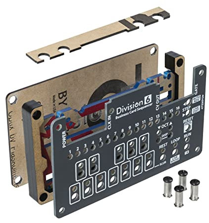 Division 6 Gehäuse für Business Card Sequencer - Synthesizer