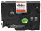 vhbw Schriftband-Kassette kompatibel mit Brother PT P700, RL700S, H100LB, H100R, E100, E100VP Etiketten-Drucker 8m x 9mm Schwarz auf Rot