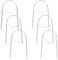 Aeelike 6 Stück Rundstricknadeln Edelstahl Set 60 cm, Ergonomische Stricknadeln Rundstricknadel 2,5mm/3,0mm/3,5mm/4,0mm/4,5mm/5,0mm, Langlebige Rundstricknadel Set zum Stricken von Wolle und Garn