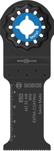 Bosch 1x PRO Non Ferrous Metal AIZ 32 AIB Blatt für Multifunktionswerkzeuge (für Nichteisenmetalle, Nichteisenmetalle, Breite 32 mm, Professional Zubehör Multifunktionswerkzeug)