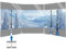 HQQMNY Transparent Outdoorvorhang Plane mit Ösen H2mxL2m PVC Winddicht Vorhang 0.5mm Wasserdichter Planen Trennvorhang für Garage Terrassen Gartenlauben Balkon Grau + 1 RV