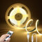 LRGBST 1M Blanc chaud COB LED bandes, DC5V USB Dimmable COB LED bandes avec télécommande Dimmer pour intérieur cuisine chambre salon éclairage