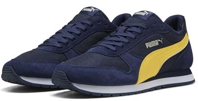PUMA Erwachsene ST Miler Sneakers 44, Navy Sunny Yellow Alpine Snow White Blue