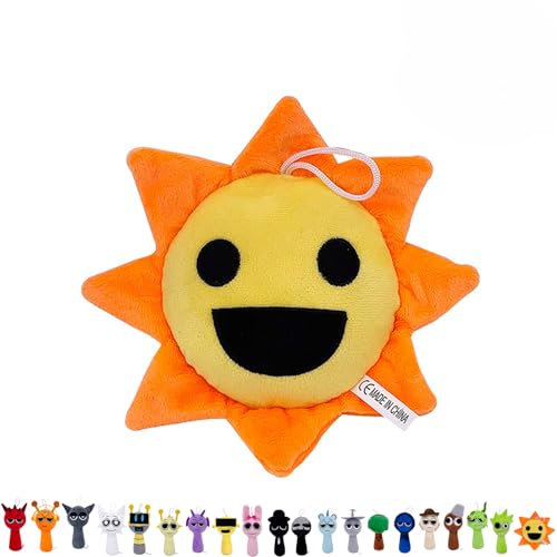 GUUIESMU Sprunki Plüschtier, Wenda Plüsch, 7,8 Zoll Weiche Stofftier-Kissen-Figur, Puppe für Weihnachten und Geburtstag, Geschenk für Erwachsene und Kinder (A14)