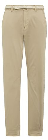 s.Oliver Chino mit geflochtenem Gürtel und Garment Dye