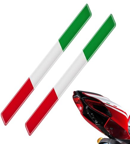 Petit Autocollant Drapeau Italien,Décalque avec Effet 3D pour Vitre d'Automobile - Décalcomanies pour Fenêtres de Voitures, Graphismes Adhésifs Tridimensionnels