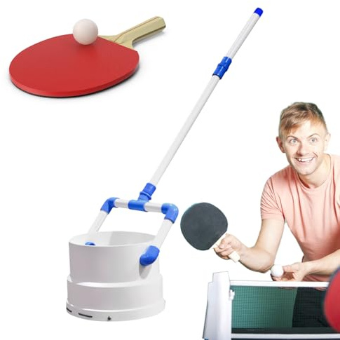 Generisch Tennisball Aufsammler - Ball Aufsammler & Sammler - Höhenverstellbares & Tragbares Trainingszubehör mit Ballfangfunktion für Garten und Outdoor