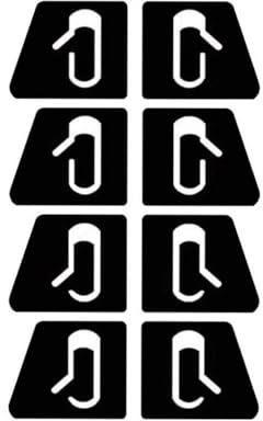Car Decoration Interior 8pcs Luminous Car Open Door Button Stickers For Tesla For Model 3 Accessories Reminder Door Open Sticker Armrest Window Lift Switch Interior Decorations(WHITE)