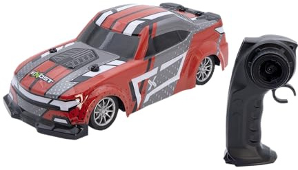 Silverlit - Exost - Ferngesteuertes Auto Flash Racer 2,4 GHz - Maßstab 1:18-15 km/h - Leuchtende Karosserie - USB wiederaufladbarer Akku - ab 5 Jahren
