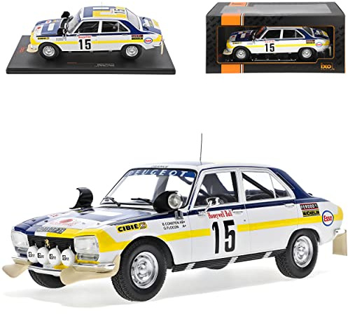 Generisch Peug. 504 Ti Rally Nr 15 Consten Marokko 1975 1/18 Modell Auto