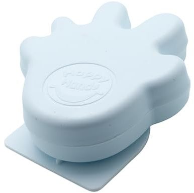 Happy Hands Anti Slam Child Door Safety Finger Trap Stoppers - No Tools Required (Adhesive Attachment) - Plastic Finger Guard Stops Doors from Slamming - 2 Pack (White)