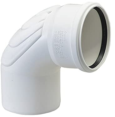 Rehau Schalldämmender Raupiano Plus Langer Bogen DN 110-87,5°