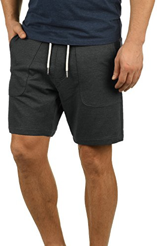 Blend Mulker Herren Sweatshorts Kurze Hose Jogginghose mit Kordel Regular Fit, Größe:M, Farbe:Charcoal (70818)