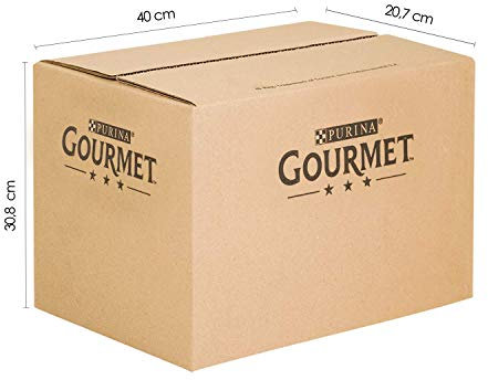 Purina Gourmet Gold Wet Cat Casserole with Beef and Chicken, Duck and Turkey, Rabbit and Liver, Ocean Fish - 96 Cans of 85g Each (12 Packs of 8 x 85g)