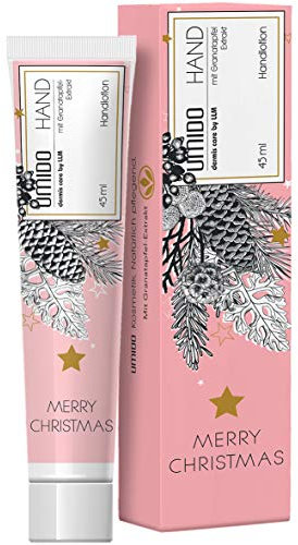 72x UMIDO Hand-Lotion 45 ml Granatapfel-Extrakt Weihnachten | Handcreme | Creme | Pflegecreme | Lotion | Hautpflege
