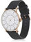 Squarestreet Unisex Uhr Analog Swiss Quarz Edelstahl Leder Plano SQ38 PS-79