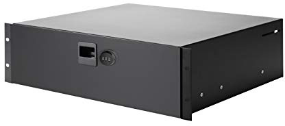 Adam Hall 87403CL 19 Zoll Rackschublade 3 HE Stahl