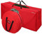 Cabilock Weihnachtsbaum Tasche Weihnachtliche Kränze Girlanden Aufbewahrungstasche für Weihnachten schmuck (Red)