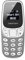 Valmoni Sport Mini Teléfono Móvil con Doble SIM y Cambiador de Voz Distorsionador L8STAR Diminuto Enano el más pequeño del Mundo (Gris)