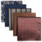 Shlax&Wing 5 Pieces Assorted Herren Einstecktücher Handkerchiefs Set (HSET-53)