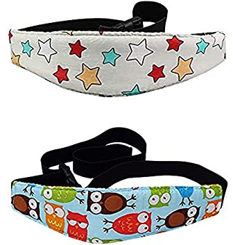 NAQ Kinder Kopfstütze Verstellbarer Baby Kopf Gurt Kopfstütze Kindersitz Autositz Kopf Halter Befestigung Gurtschutz Baby Sicherheit Schlafhaar Hilfe Kopfstütze Zum Schutz der Sicherheit (B-2PCS)
