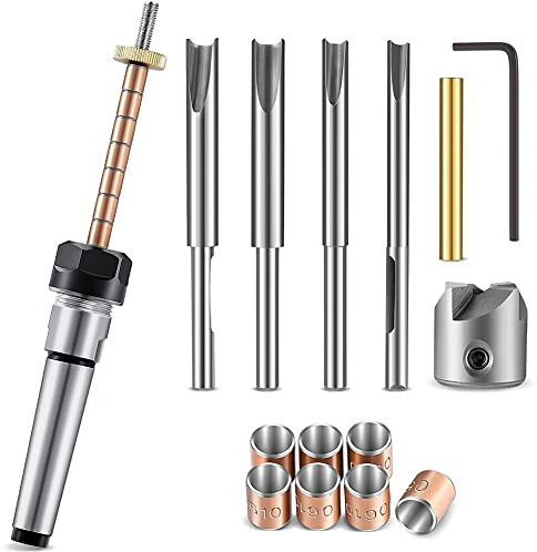 Beada Kit per la creazione di penne e albero di tornitura legno Mandrino per tornio di lavorazione legno,