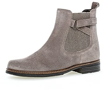 Gabor Damen Chelsea Boots, Frauen Stiefeletten,Wechselfußbett,Best Fitting,uebergangsschuhe,uebergangsstiefel,warm,Bootee,Wallaby,39 EU / 6 UK