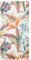 Oneill Seacoast Towel Mehrfarbig - Auffälliges großes Handtuch, Größe One Size - Farbe White Tropical Flower