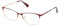 MAX&Co. Brillengestell (Model MO5111) für Damen, Rechteckig, gefertigt aus Metall (inklusive Brillentasche)