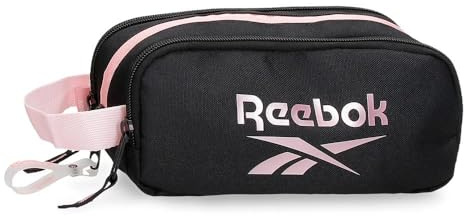 Reebok Beverly Kinderkoffer und Kulturtaschen, schwarz und rosa