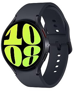 Samsung Galaxy Watch6 - 44 mm - intelligente Uhr mit Sportband - Graphit - Bandgr??e: M/L - Anzeige 3.73 cm (1.5)