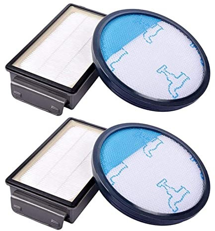 SteFik Filtri HEPA da 4 Pezzi. Compatibile con l'elemento filtrante for aspirapolvere Rowenta Cyclonic Power Serie RO3753EA, RO3731EA, RO3786EA.