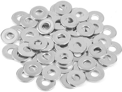 Unterlegscheiben M8, 20 Stück Beilagscheiben M8 x 24mm Edelstahl, Karosseriescheiben A2 V2A 304, Unterlegscheiben DIN9021 / ISO7093, Unterlegscheibe Edelstahl für Muttern, Schrauben, Gewindestange