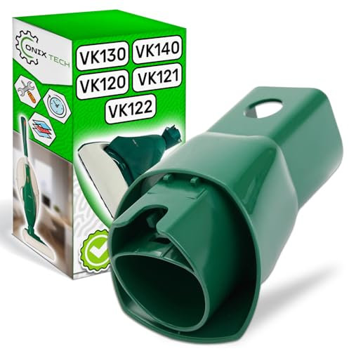 Adattatore Aspirapolvere Non Elettrificato per Vorwerk Folletto per Collegamento Nuovo Modello VK130 VK140 e Vecchio Modello VK120 VK121 VK122 - Garanzia 5 Anni - Onix Tech