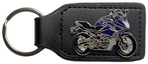 Lenimia Porte-clés de moto pour Yamah XJ-6, XJ-600, XJ-Diversion, 600-Diversion, nouveau, porte-clés de rechange, clé de moto, porte-clés de motard, multicolore, passend