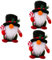 TOPBATHY 3st Gnom-Ornament Schöne Gnomenpuppe Plüschelfe Zwerg Stoffzwerge Dekorationen Weihnachtszwerge Dekorationen GNOME Puppe Dekore Dänemark Norwegen Nisse Puppe Vlies