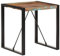 CINDERFUL Esstisch 70x70x75 cm Recyceltes Massivholz,Esstisch aus Altholz im Industrial Style Vintage Charme für Küche und Esszimmer Gartenmöbel & Zubehör Tische