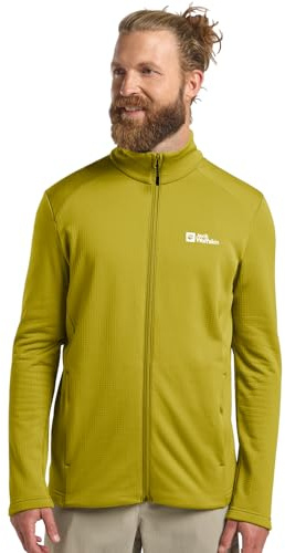 Jack Wolfskin Herren Kolbenberg Fz M, Chartreuse, XXL EU
