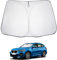 LUWU Parasol para Coche Compatible con BMW X1 U11 / X1 F48 2016-2024 2025 Parasol de Coche Cubierta Frontal Parabrisas Interior Oscurecimiento Protección UV iX1 U11 Accesorios