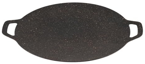 28/34/38cm Piastra Per Barbecue Coreana - Padella Per Griglia Antiaderente, Padella Per Griglia Rotonda Con Manico, Teglia Per Griglia In Ferro, Per Induzione, Fornello A G-as, Piano Cottura Rlettico
