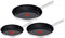Tefal Duetto On, Batterie de 3poêles 20/24/28cm, Garantie de 10ans, Revêtement antiadhésif Go Ceram, G766S334