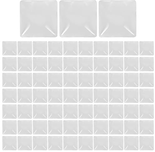 Cabilock Nagelkunst Präsentationsständer aus Glas mit 100stücke Weiß für Nagellackfarben Board zur Einfachen Anzeige und Auswahl im Salon Geeignet