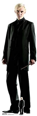 Star Cutouts Ltd Offizieller Pappaufsteller aus den Harry Potter Büchern, Pappe, Draco Malfoy, 178 x 55 x 178 cm