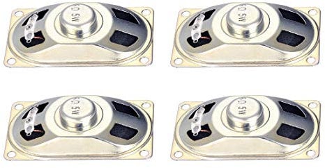 sourcing map 5W 8 Ohm DIY Speaker Replacement Loudspeaker 40mmx70mm 4pcs