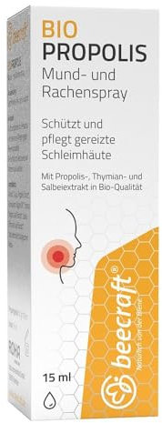 BEECRAFT Propolis Mund- und Rachenspray 15 ml