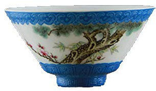 ZHIBO - Taza de té (Porcelana), diseño Antiguo