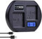 PowerTrust Charging Station for Arlo Rechargeable Battery Charger and Arlo Pro & Arlo Pro 2 & Arlo Go & Arlo Security Light VMA4410 (Black)