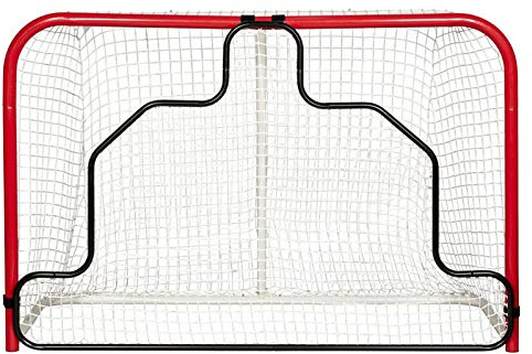 Winnwell Shooter Target Hockey Goal - Metal Top Shelf Training Equipment - Great Goalie Target for Hockey Shooting Accuracy